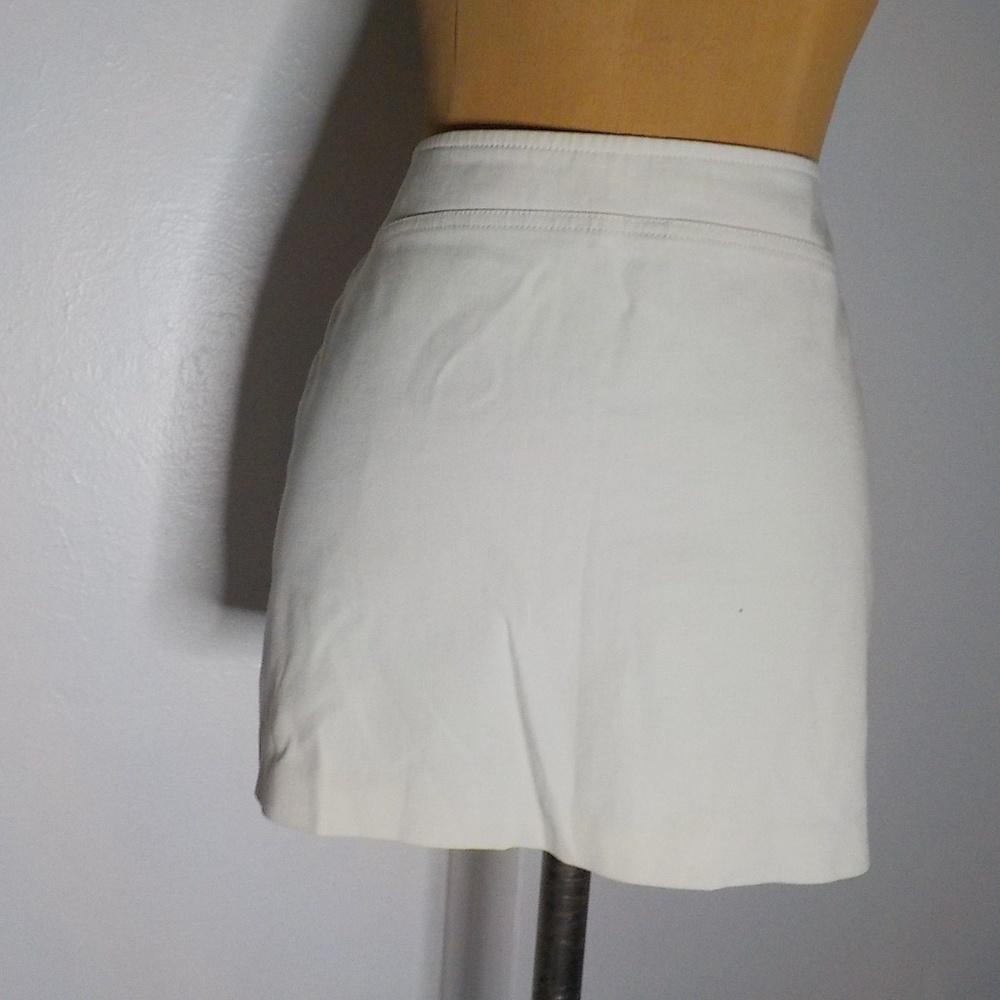 Express Light Tan Mini Skirt - Picture 3 of 4
